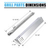 Adviace Replacement Parts for Monument Grill 77352 77352MB 77352-MB 35633