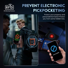 2026 NEW RFID Blocking Card Set with Indicator Light,Wallets Shield,Credit Card Protector, NFC Bank Debit Blocker,Anti-Skimming Protection For ID Passport Travel For Men/Women (2)