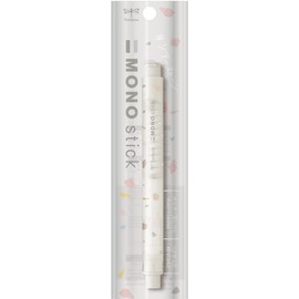Tombow Pencil [Limited] Holder Eraser, Monostick, Refill, JCC-123 (C, Ash Gray)