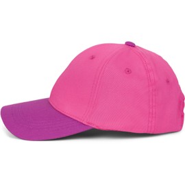 styleBREAKER 04023095 Unisex Baseball Cap Two-Tone Pastel or Strong 6 Panel Cap Multicoloured Baseball Cap Buckle Adjustable, Pink-Purple