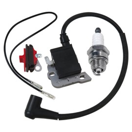 Ignition Coil & Switch & Spark Plug for Husqvarna 50 51 55 254 257 261 262 XP 266 268 272 XP Chainsaws, Replace 503717901, 503620203,544018401,503901401