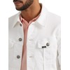 Lee Extreme Motion Rider Men's Denim Jacket, White/Opulent Garden