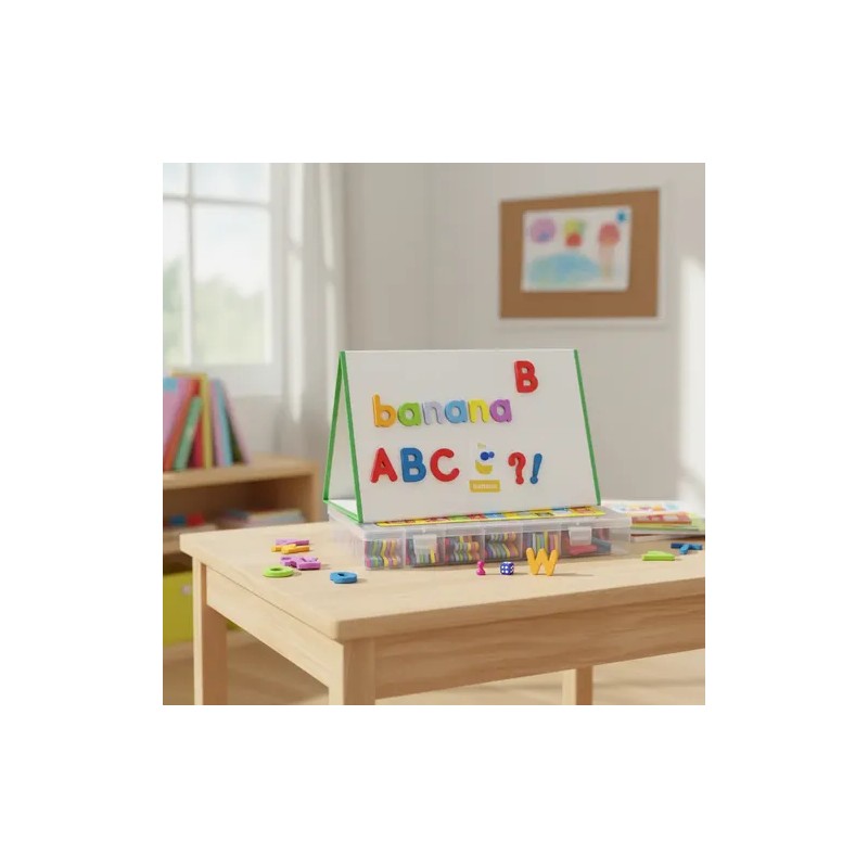 Juego Montessori De Letras Magnéticas En Inglés De 297 Pzs