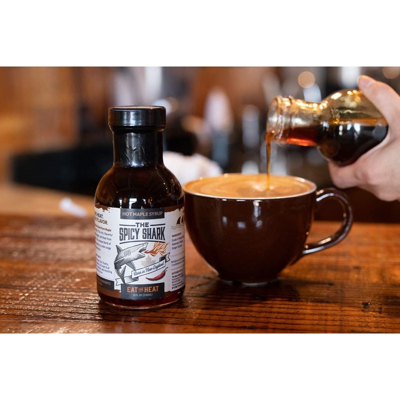 The Spicy Shark Hot Maple Syrup
