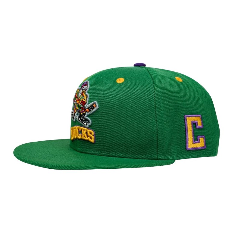 D-5 Mighty Ducks Adjustable Snapback Hat for Men Women #96