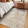 Lofus 5x7 Area Rug for Living Room,Beige Washable Area Rugs