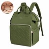 Leudes Knitting Bag Backpack, Yarn Storage Organizer Large Crochet Bag