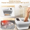 UNIFULL Collapsible Foot Spa Bath with Heat, Touch Screen, Remote