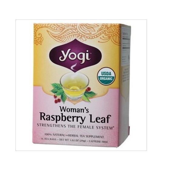 3 x 16 bags YOGI TEA Woman's Raspberry Leaf Herbal Tea Bags (Total: 48) Woman