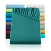 Jersey Fitted Sheet All Colours & Sizes 100% Cotton, 180-200