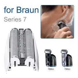 Ligefoy 70S Brown Compatible Shaver Series 7 / Prosonic Compatible Shaver Replacement Blade with Net Blade and Inner Blade Integrated Cassette 70S (same as F/C70S-3)