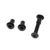 binifiMux 10-Pack M6 45mm Black Rivet Phillips Connecting Bolts Dowel