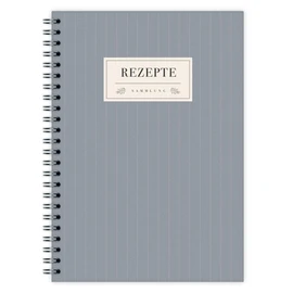 etmamu Recipe Book A5, 102 Pages, for Writing Yourself, DIY Cooking