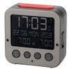 TFA Dostmann 60.2528 Bingo Radio Controlled Alarm Clock (Negative Anthracite)