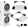 Niciksty Washer Dryer Stacking Kit, Universal Stacking Kit for Washer