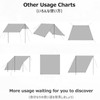 Azarxis Tarp, Ground Sheet, Tent Sheet, Leisure Sheet Awning, 8.7