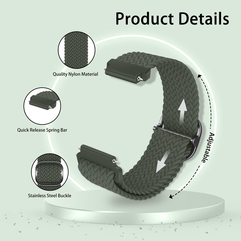 MiKoyi Strap Compatible with CMF by Nothing Watch Pro 2,