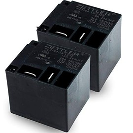 (2unit) American Zettler, AZ2100-1A-12DE Relay; E-Mech; Power; SPST; Cur-Rtg 40A