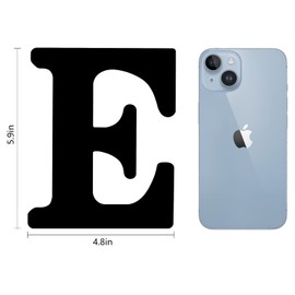 DEEZOMO 6 Inch 3D White Wooden Letters, Wooden Alphabet Wall Letter for Wall Decor Decorative - Wood Crafts Standing Letters Slices Sign Board Decoration for Party Decor DIY Craft (Letter J)