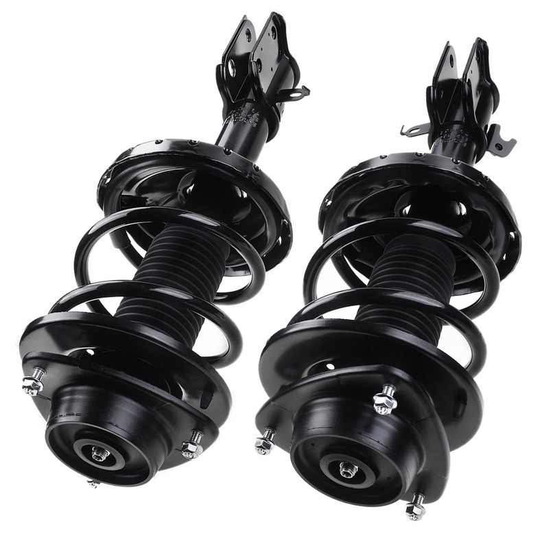 A-Premium Front Pair (2) Complete Strut & Coil Spring Assembly