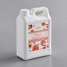 FixtureDisplays Bossen Peach Concentrated Syrup 64 fl. oz. ?535SYPPEACH