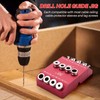 Dasing Angle Drill Hole Guide, 30/45/90° Angle 4 Sizes Drill