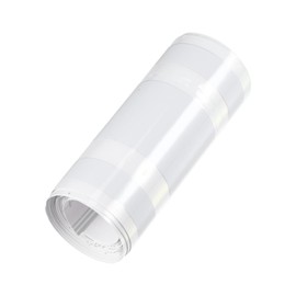 Hihaha Hood Stripe Pattern Sticker/Outer for Car/Durable / 1 Pcs White