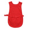 Portwest S843RERL/XL Tabard with Pocket, Regular, Size: L/XL, Red