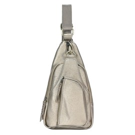 Antik Kraft- The Tasha Crossbody Sling (Metallic) | Vegan Leather Crossbody Bag for Women with 16-20" Strap | Sling Bags for Women with Durable Antique Brass Hardware | 7in x 2.5in x 12.5in |