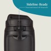 Water Bottle with Automatic Spout Lid, 64 fl oz, Black