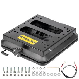 SEATIN Seat Suspension Kit with Slider Track, Universal Fit for Zero Turn Mower, Tractor, Forklift,Compatible with Most Aftermarket Seats