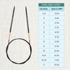 KnitPro J'Adore Cubics Knit Pins - Circular Fixed Knitting Needles