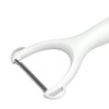 Culinare C30001 Safety Y Peeler, White, Plastic/Stainless Steel, Manual Potato/Vegetable/Fruit