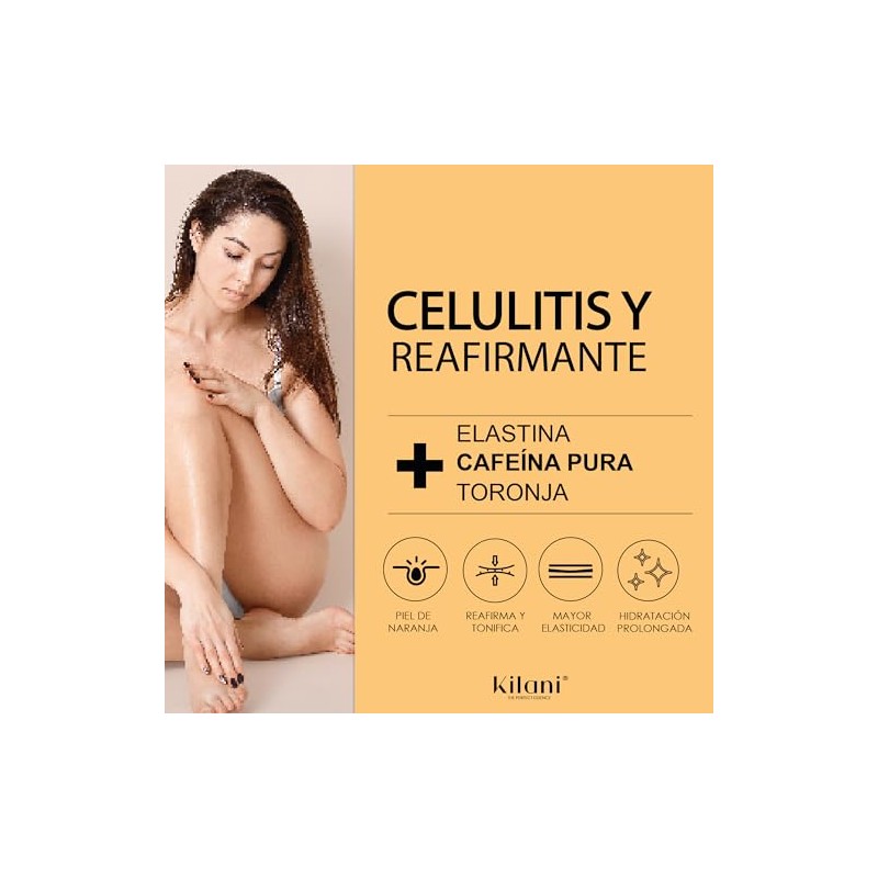 Celu-Less Kilani Crema de Celulitis Super Concentrada - Cafeína Pura,