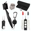 Golf Clean Tool 7 Set,Golf Towel and Brush Golf Club