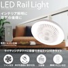 Ohm Electric 06-5023 LED Rail Light with Fan for Lighting