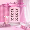 Veleasha Lashes Kit Manga Eyelashes Cat Eye Lashes Spiky Eyelash