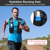Running Vest with 500 ml Water Bottle, Hydration Vest, Reflective