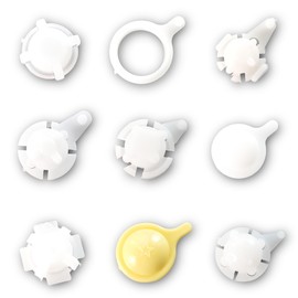 Wiper Link Bushing 8 Piece Set, Compatible with Multiple Vehicles, Wiper Arm, Rattle, Linkage, Breakage, Replacement, Hardware, Suzuki, Honda, Toyota, Subaru, Mazda, Mitsubishi, Fuso (Set of 8)