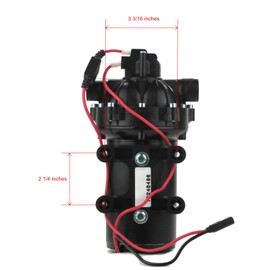 OEM | Everflo 5.5 GPM, 12 Volt, 60 PSI Diaphragm Pump EF5500-BC, EF5500BC, 18590865