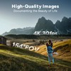 SJCAM C300 4K,Vlogging Camera,Daily Vlogs for Beginners,7H Recording