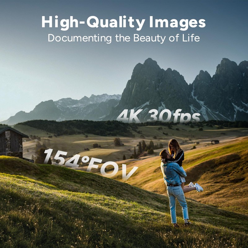 SJCAM C300 4K,Vlogging Camera,Daily Vlogs for Beginners,7H Recording