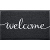 Fireosma Door mat Outdoor Indoor Welcome mat Durable Non-Slip Easy