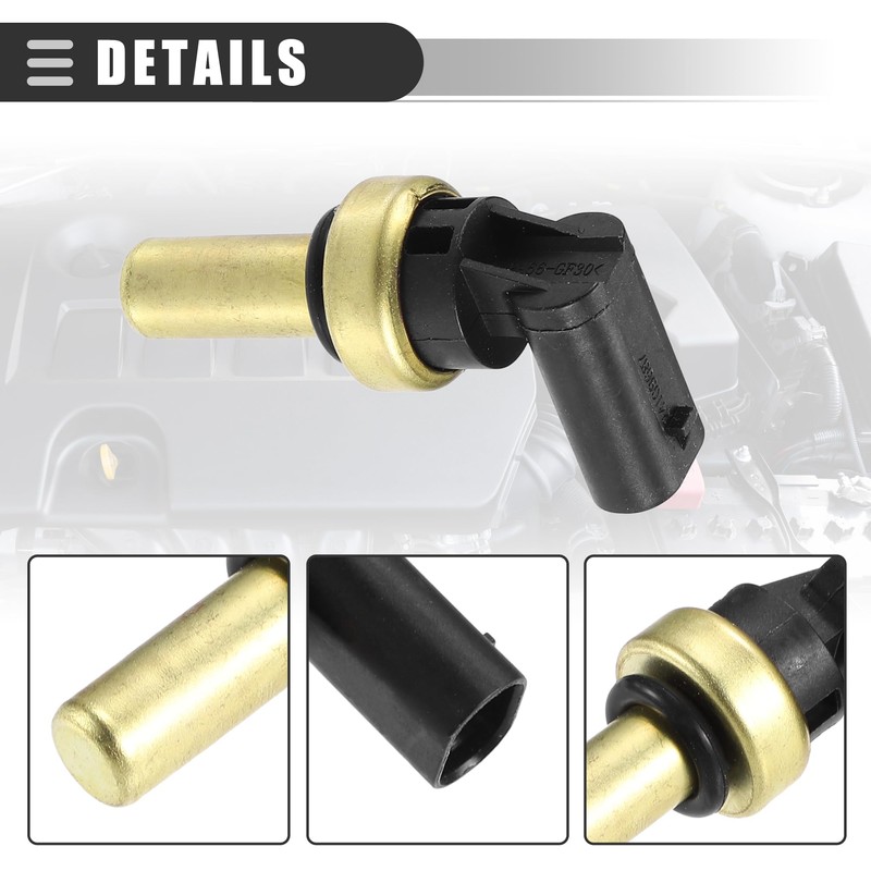 QUARKZMAN Engine Coolant Temperature Sensor for Buick Encore No. 12641073