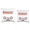 Talk Birdie To Me Throw Pillow