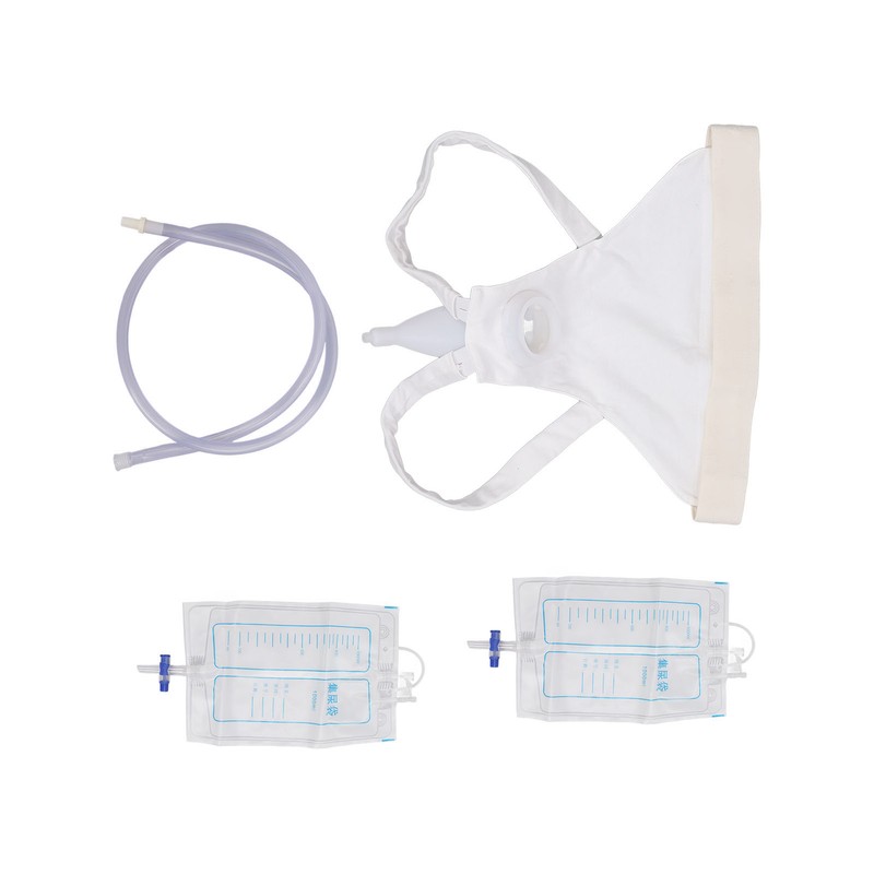 Male Urinal Pee Holder Breathable Prevent Leak Soft Silicone Urine