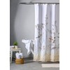 Maison d' Hermine Shower Curtain 100% Cotton One Panel 70"x72"