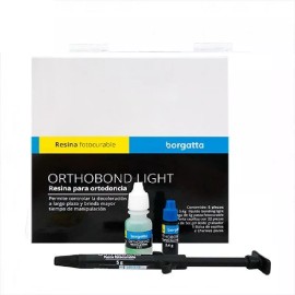 Borgatta Resina Bracket Ortodoncia Kit Orthobond Light Fotocurable