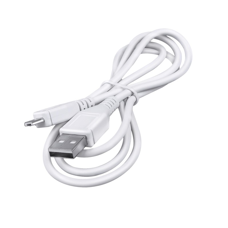FITE ON 5ft White Micro USB Charging Cable Cord Compatible