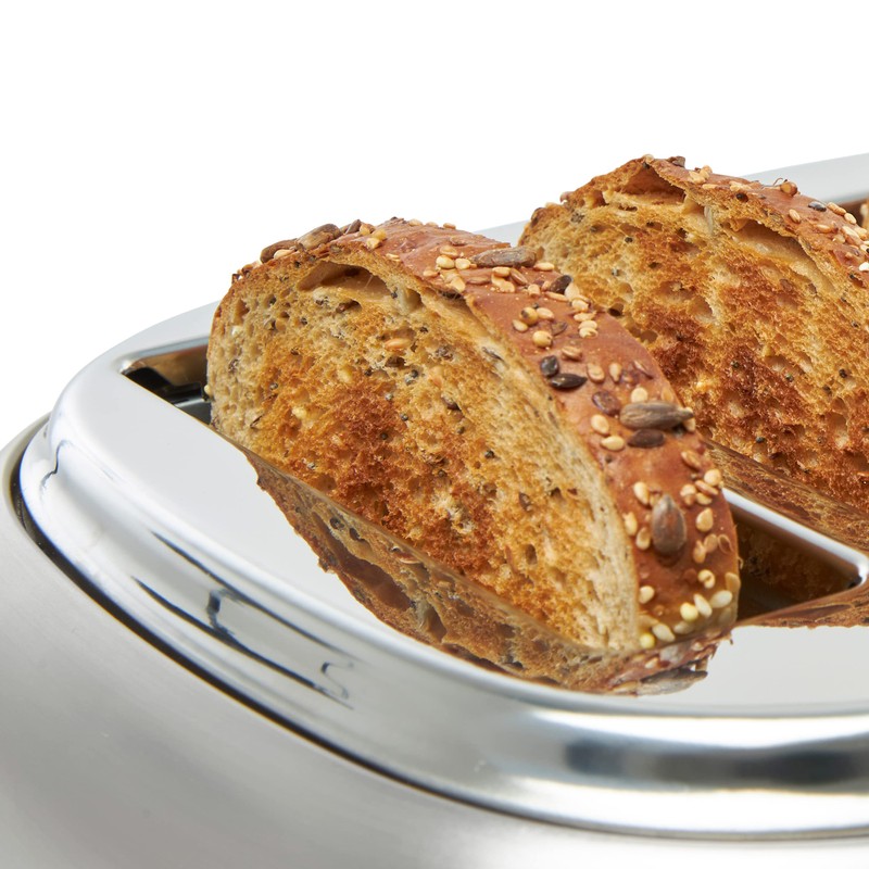 Haden Heritage 4 Slice Wide Slot Stainless Steel Toaster with